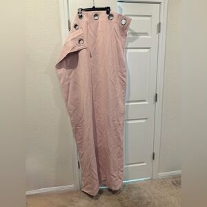 2 Chic Blush Pink Curtains